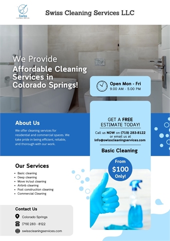 Best Cleaning company in Colorado Springs