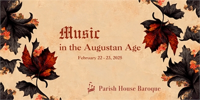 Music in the Augustan Age featuring mezzo-soprano Amalia Dobbins